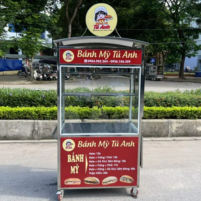 Tủ đẩy bánh mì