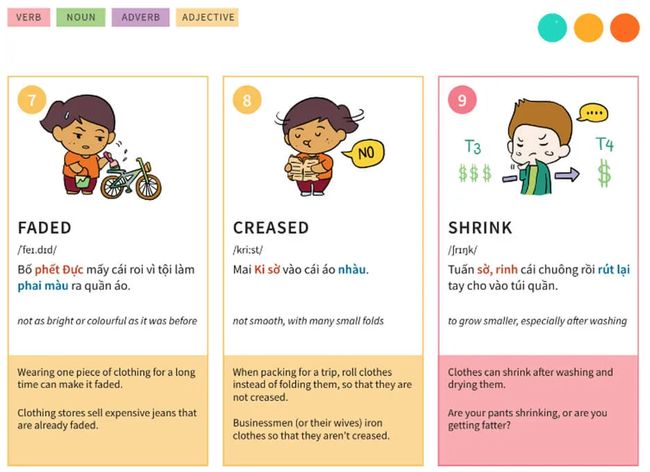 Ví dụ minh họa kỹ thuật âm thanh tương tự trong học tiếng Anh