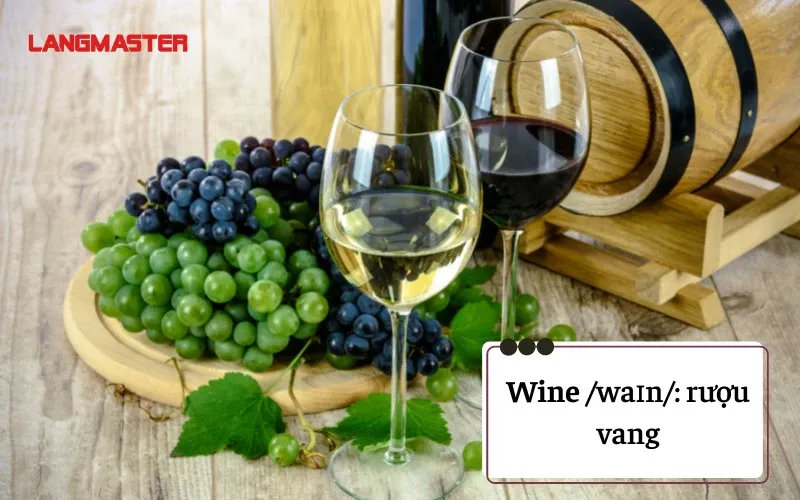 Danh sách các loại đồ uống có cồn bằng tiếng Anh phổ biến 2026