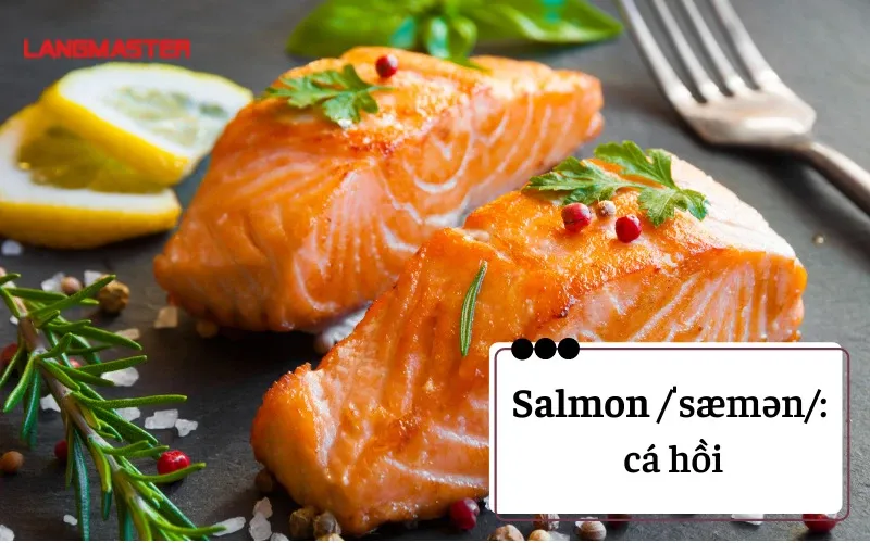 Danh mục hải sản tươi sống và tên gọi tiếng Anh chuẩn quốc tế