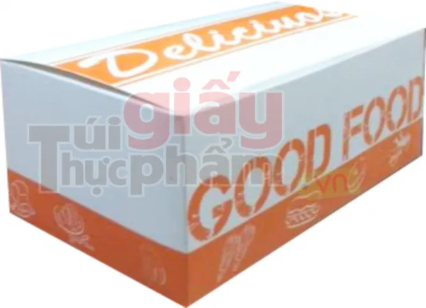 Quy cách đóng gói hộp giấy đựng thức ăn nhanh