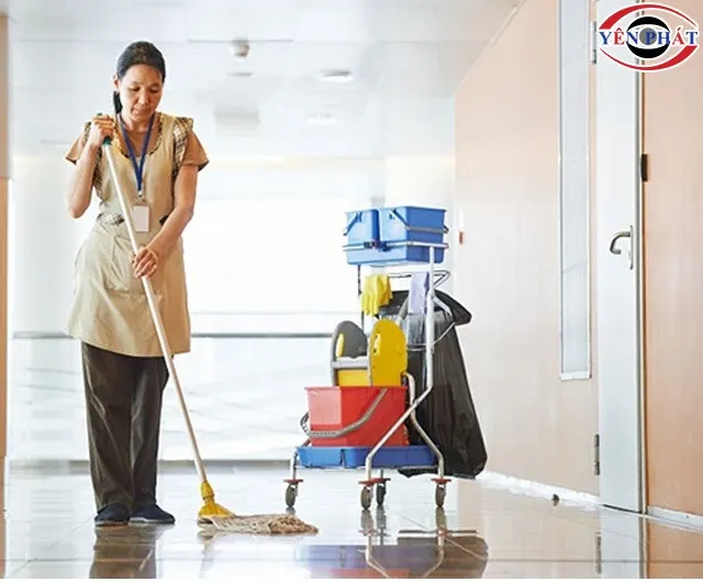 Ứng dụng dụng cụ vệ sinh công nghiệp