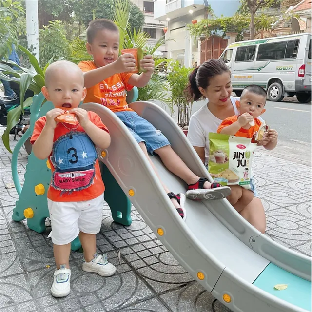 Chị Vân tin dùng bánh gạo Jinju