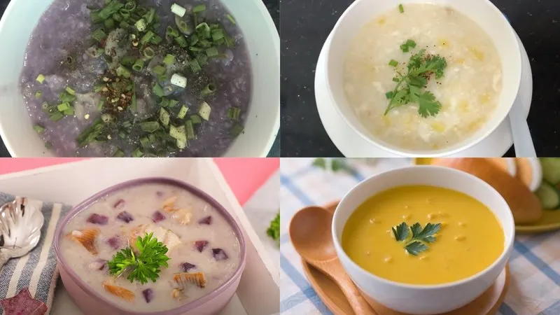 Hướng dẫn cách nấu cháo khoai lang cho bé ăn dặm thơm ngon