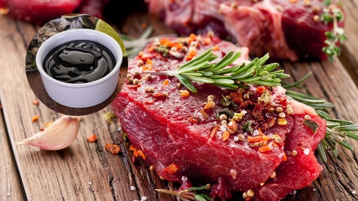 Sốt dầu hào là gia vị ướp bò beefsteak tạo độ bóng và vị đậm đà