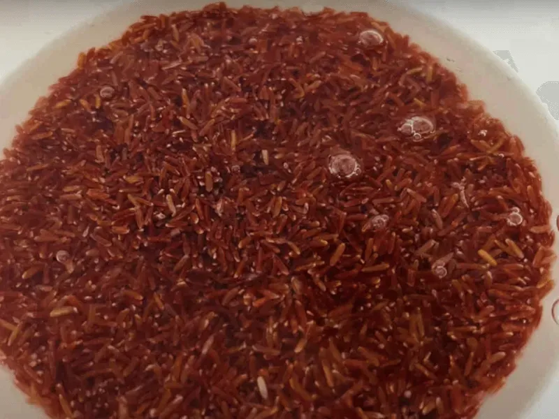 Vo gạo lứt thật sạch