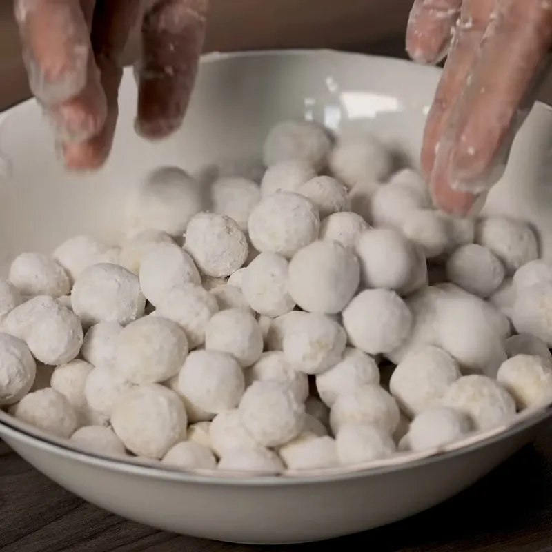 Bước 3 Vo viên chè chuối Chè chuối viên