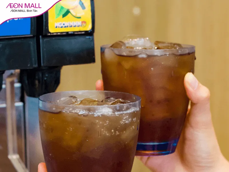 Đồ uống không giới hạn khi ăn buffet tại Dookki