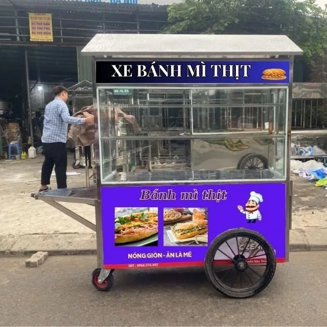Xe bánh mì mái chùa độc đáo và khả năng thoát nước tốt