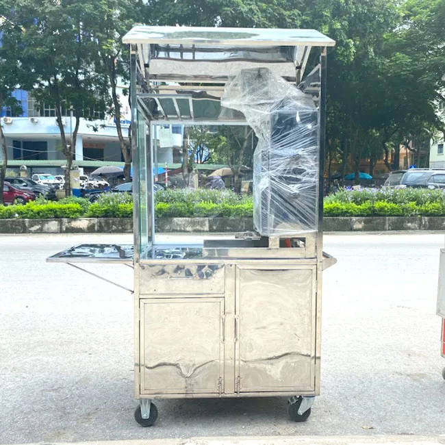 Hệ thống ngăn tủ chứa đồ tiện lợi bên trong xe đẩy