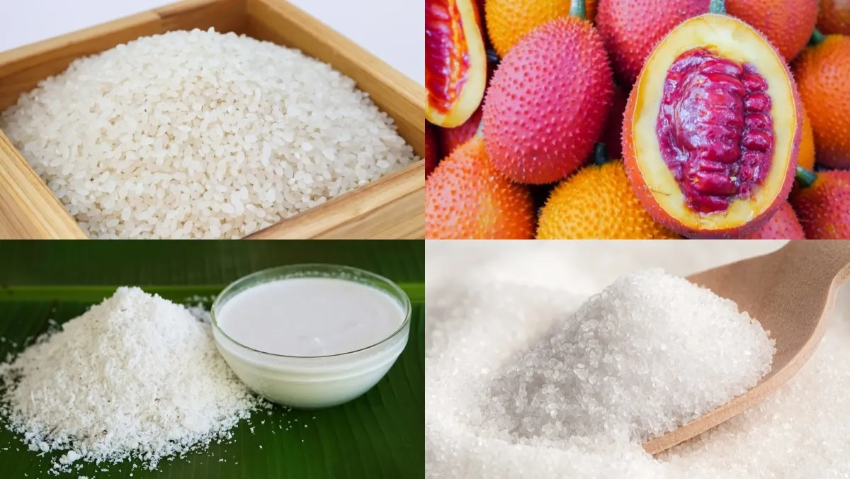 Bí quyết chọn gấc ngon cho cách nấu xôi gấc với nước cốt dừa