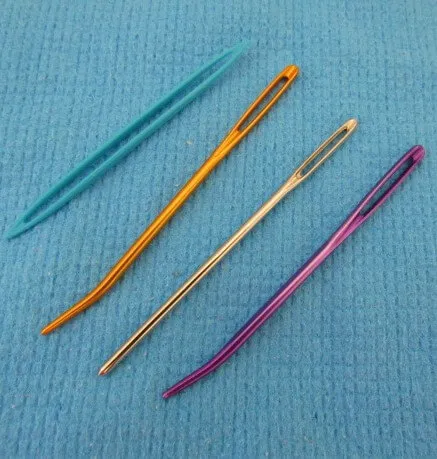 Bộ kim khâu len đầu tù nhiều kích cỡ để giấu mối len và ráp sản phẩm