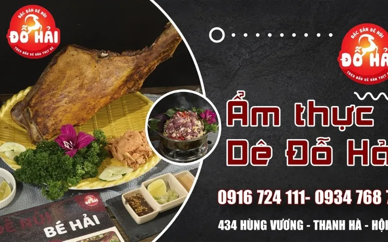 Xương dê nấu gì ngon tại không gian ẩm thực Dê Đỗ Hải