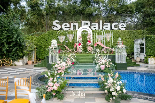 Không gian tiệc cưới hiện đại và sành điệu tại Sen Place