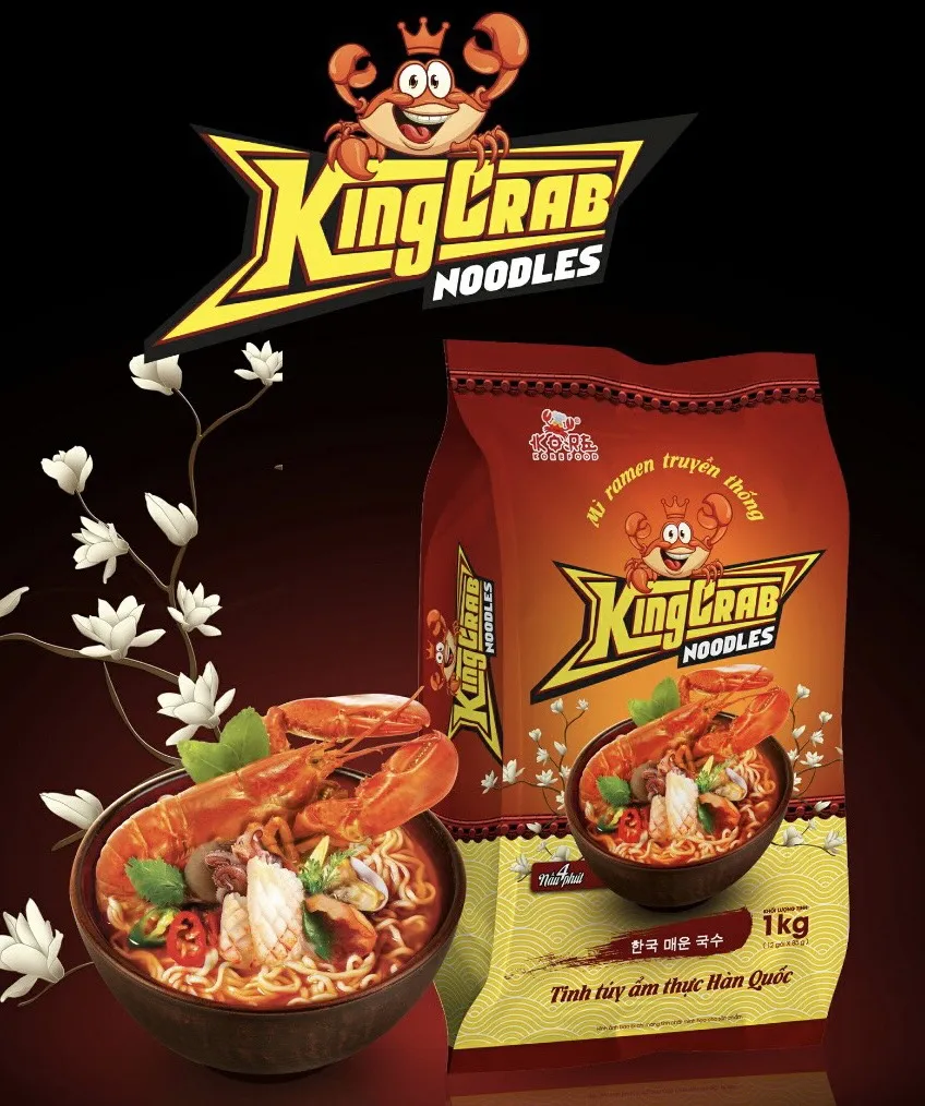 Thùng mì Koreno khối lượng lớn giúp các chủ quán tối ưu bài toán chi phí nguyên liệu