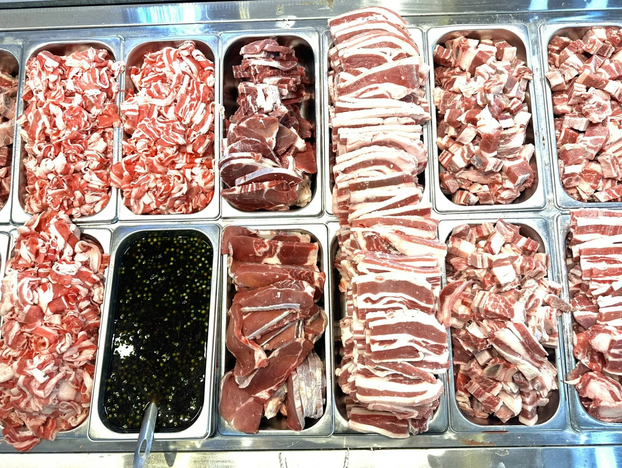 Quầy thịt bò Úc nhập khẩu tại Cát Biển