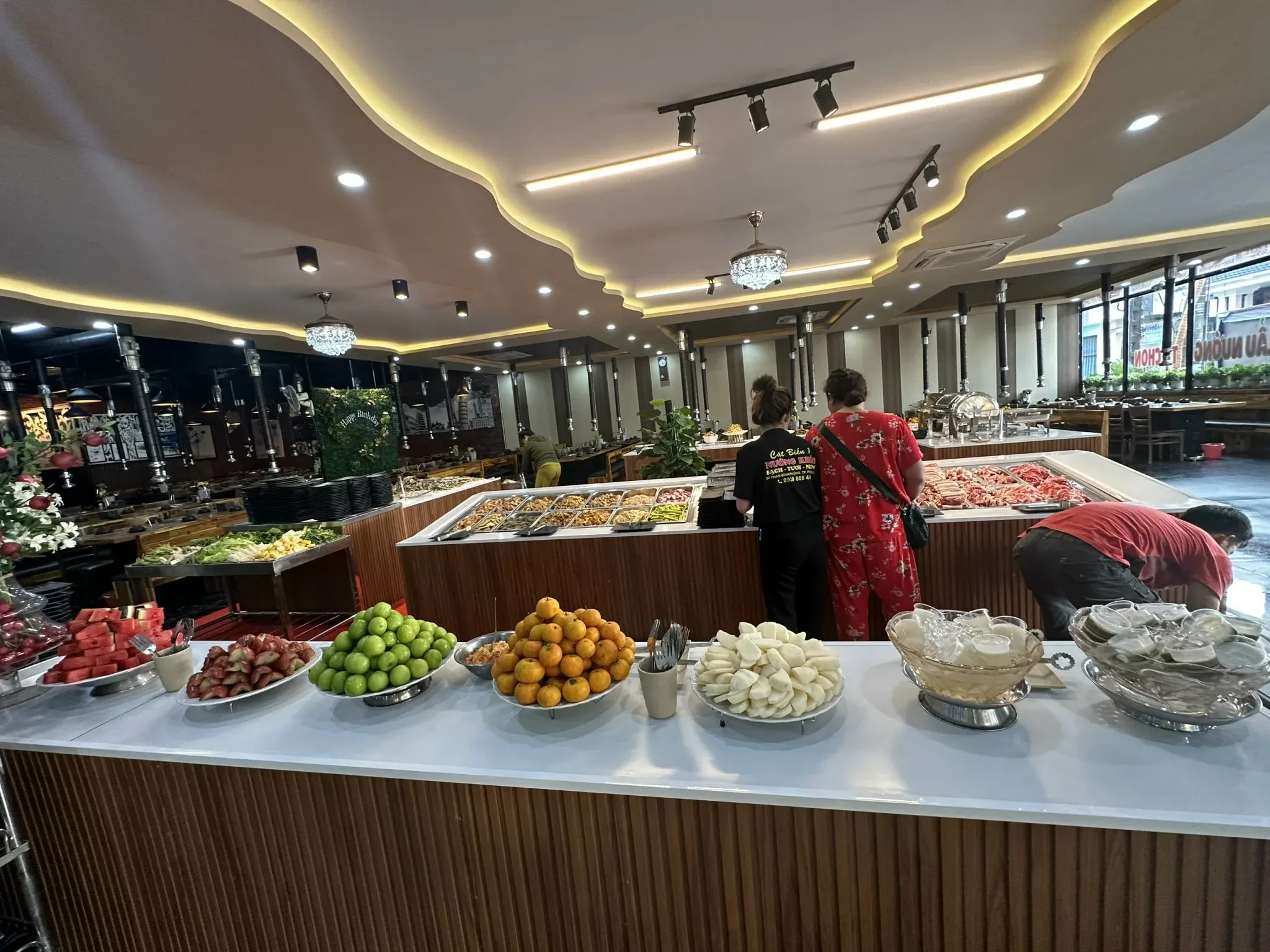 Khu vực phục vụ chuyên nghiệp