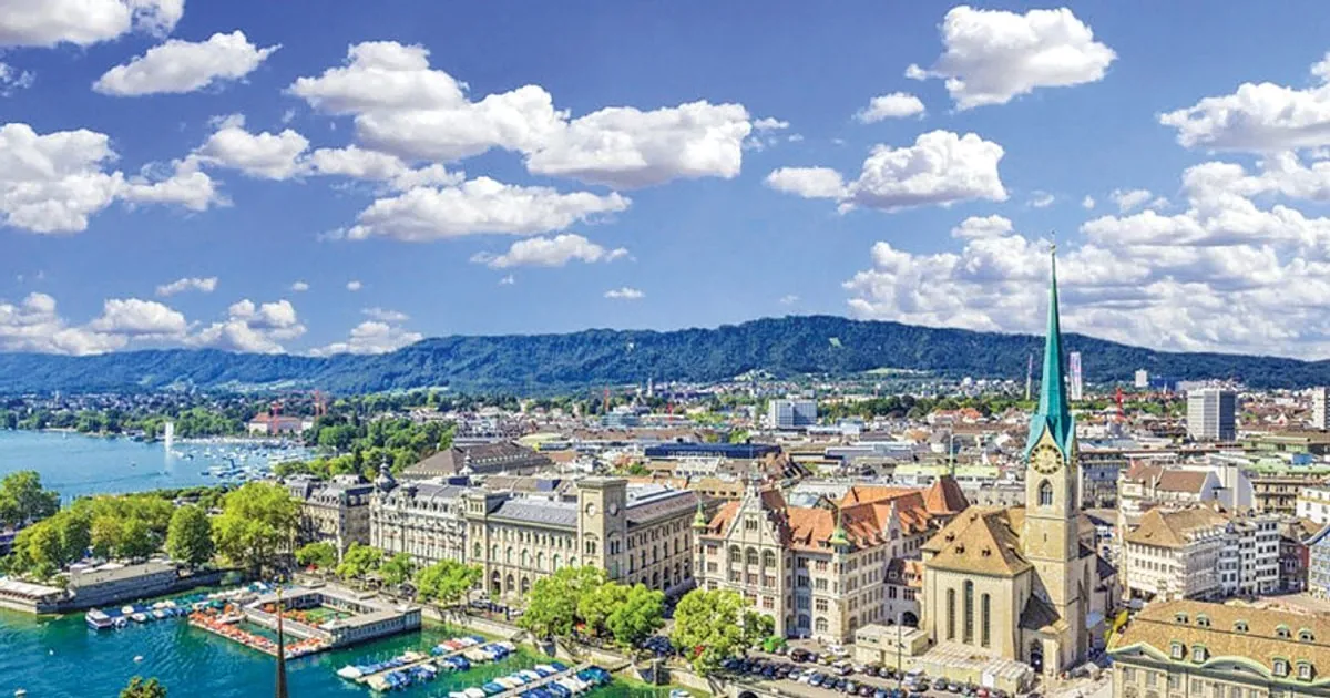 Sự hiện đại và đẳng cấp của Zurich, trung tâm kinh tế lớn nhất Thụy Sĩ